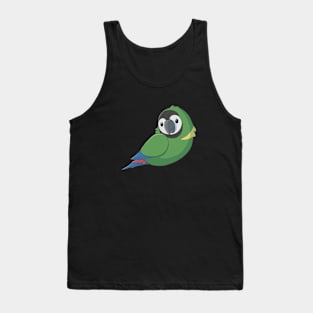 Cute fluffy golden collared macaw Tank Top